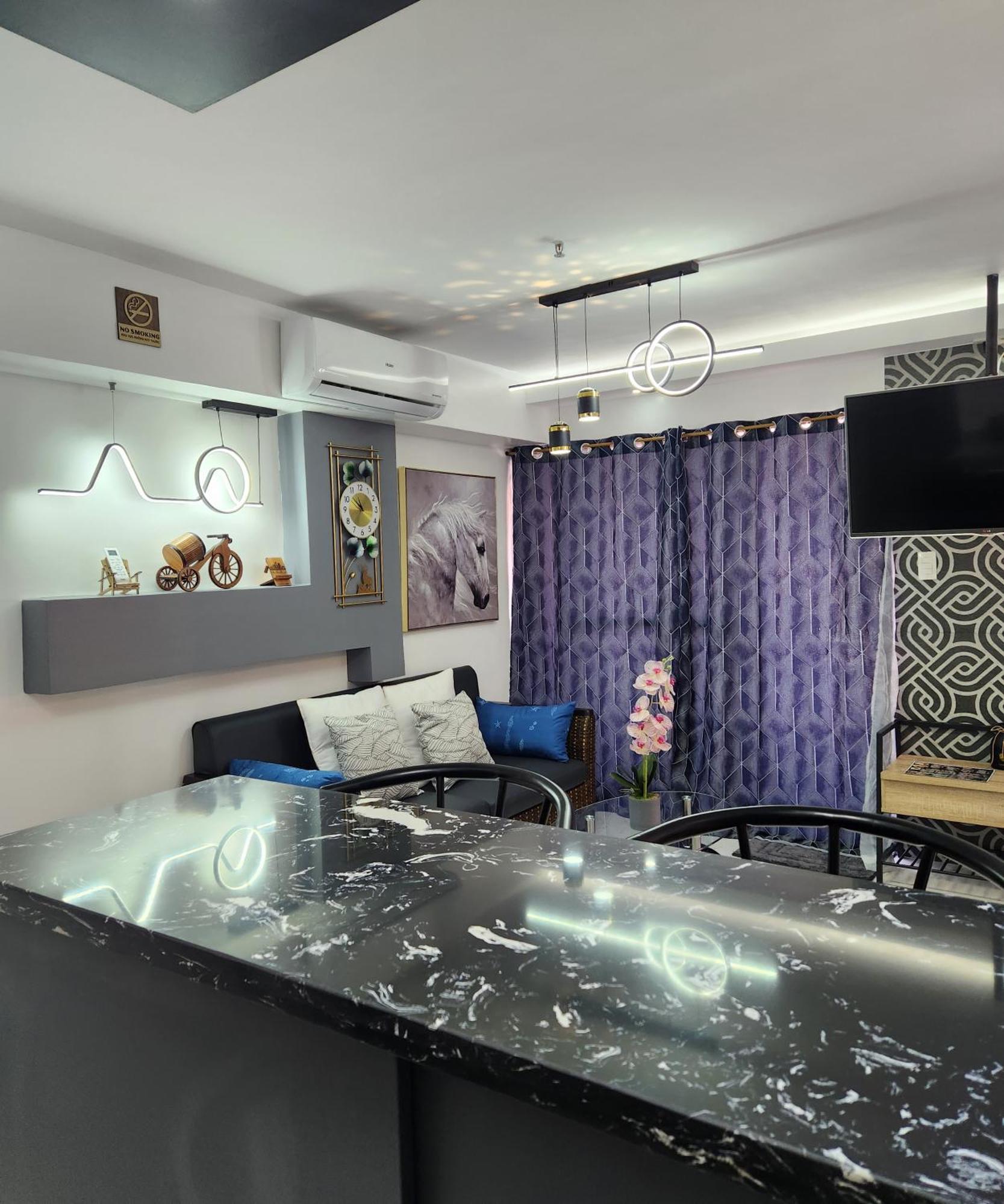 Condo Azur Suites B207 Near Airport, Netflix, Stylish, Cozy With Swimming Pool Île de Mactan Extérieur photo