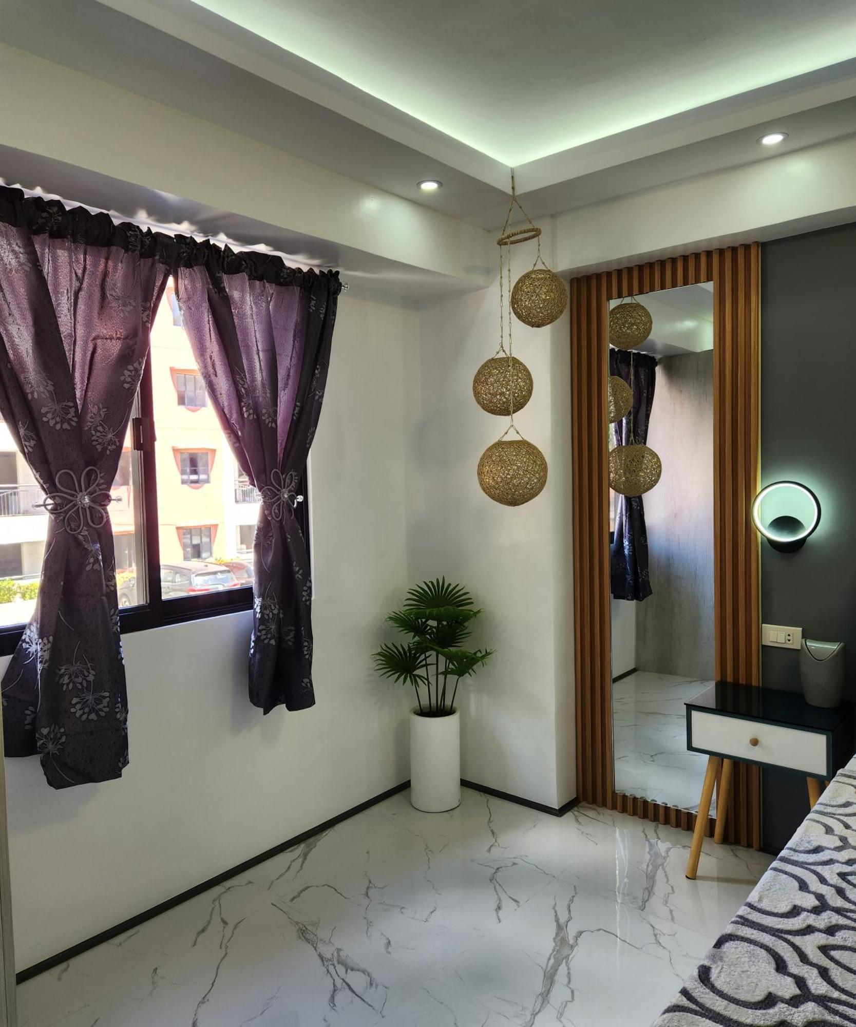 Condo Azur Suites B207 Near Airport, Netflix, Stylish, Cozy With Swimming Pool Île de Mactan Extérieur photo