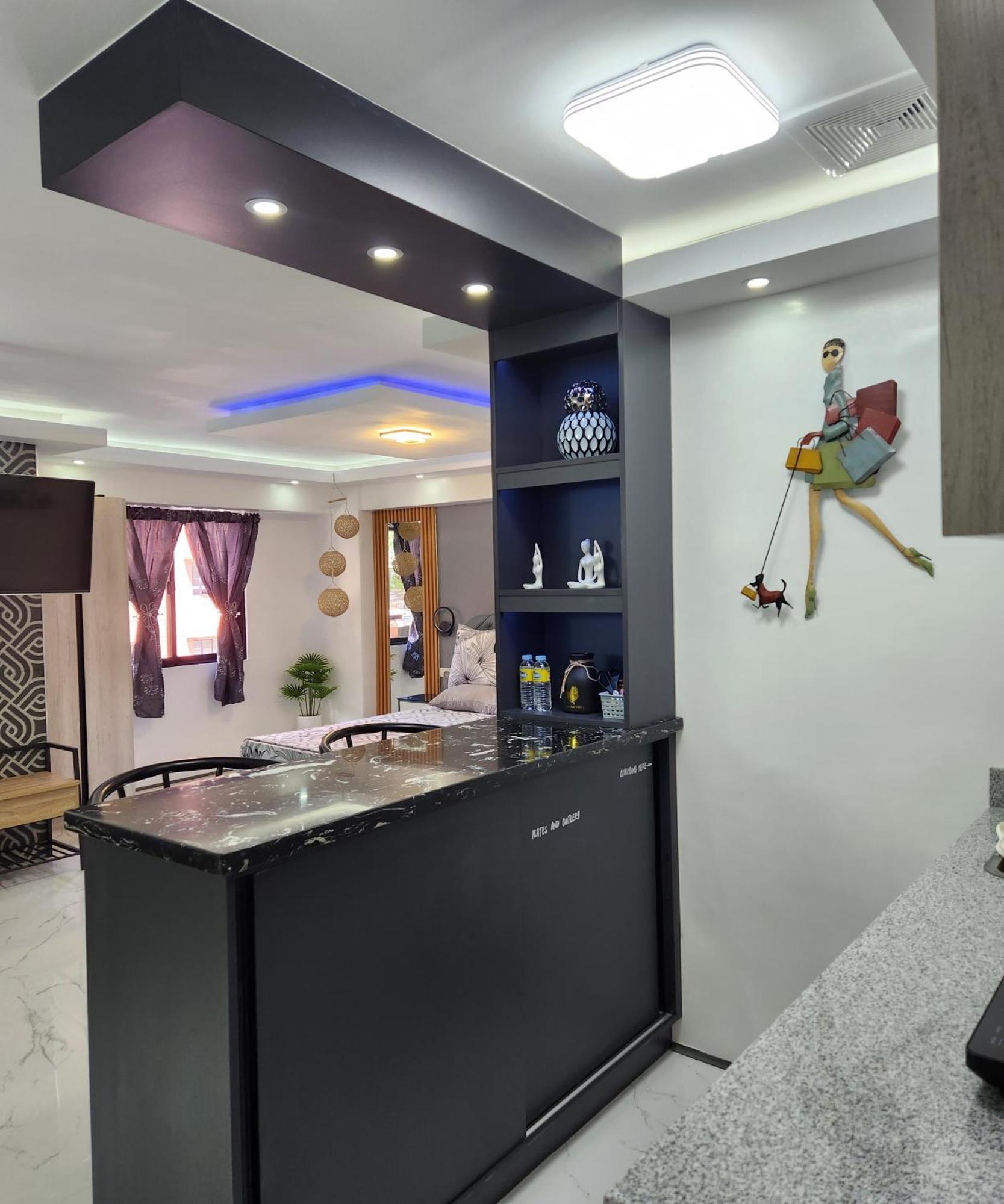 Condo Azur Suites B207 Near Airport, Netflix, Stylish, Cozy With Swimming Pool Île de Mactan Extérieur photo