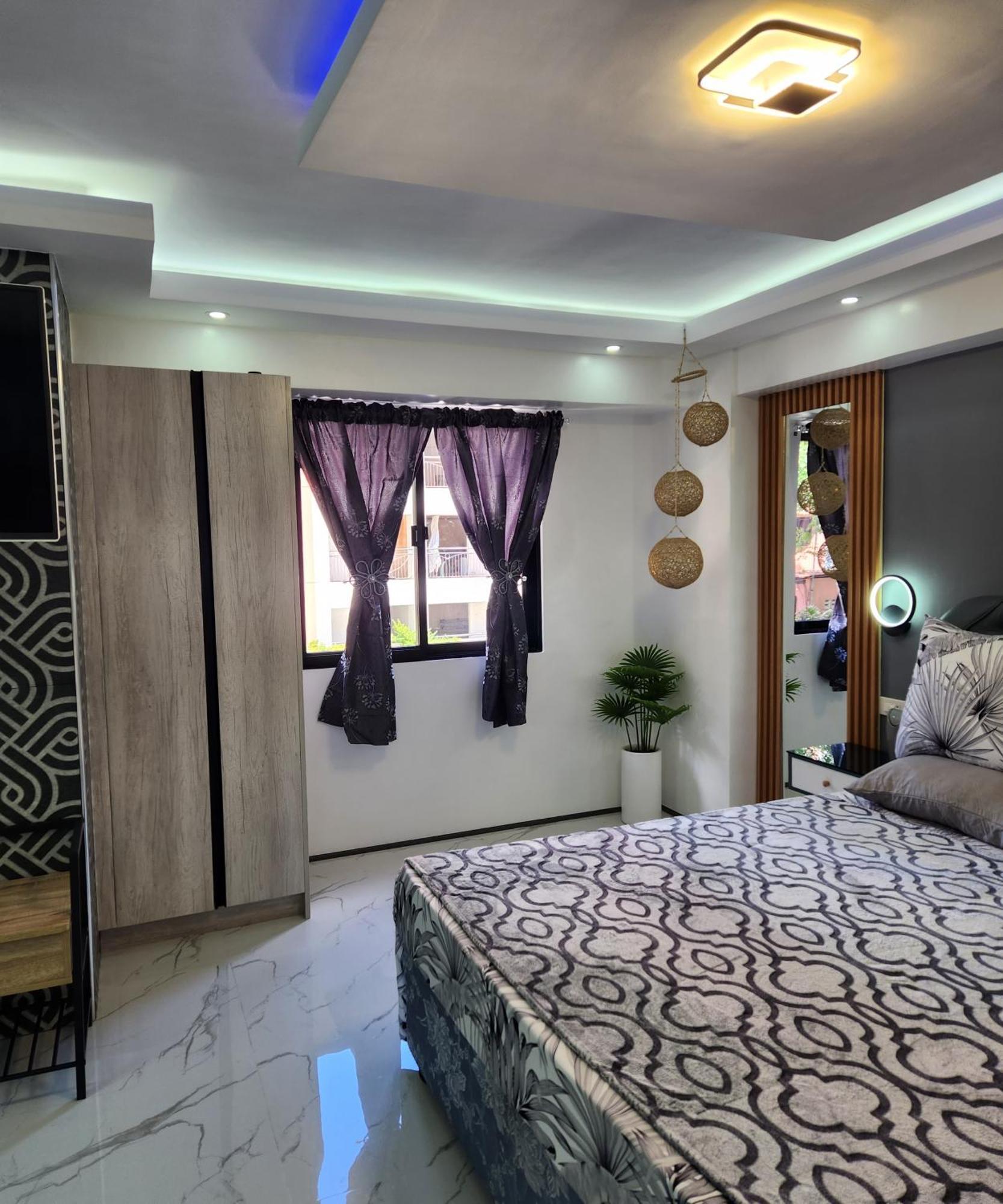 Condo Azur Suites B207 Near Airport, Netflix, Stylish, Cozy With Swimming Pool Île de Mactan Extérieur photo