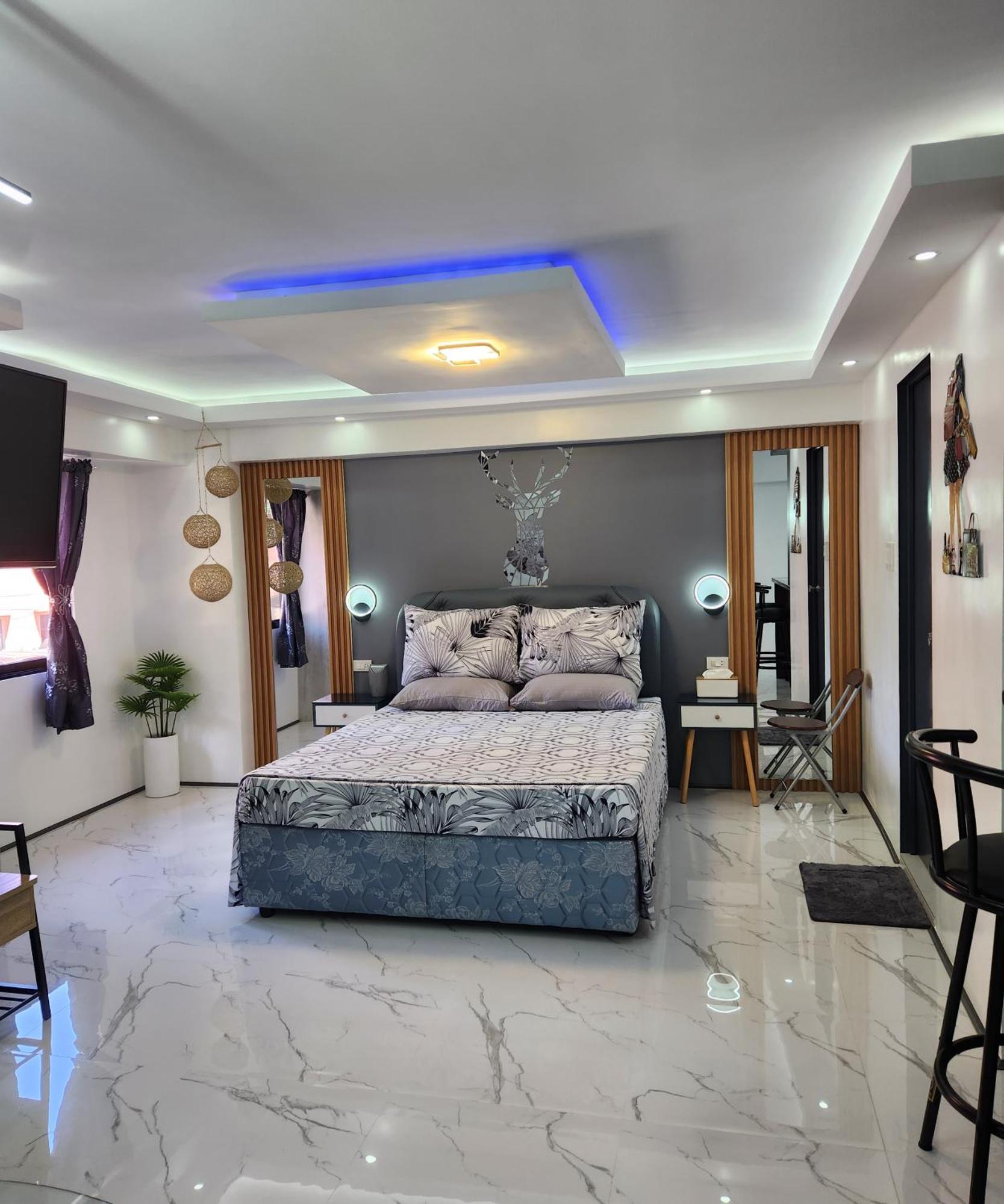 Condo Azur Suites B207 Near Airport, Netflix, Stylish, Cozy With Swimming Pool Île de Mactan Extérieur photo